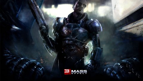 Массовый эффект 3, shepard, n7, герой