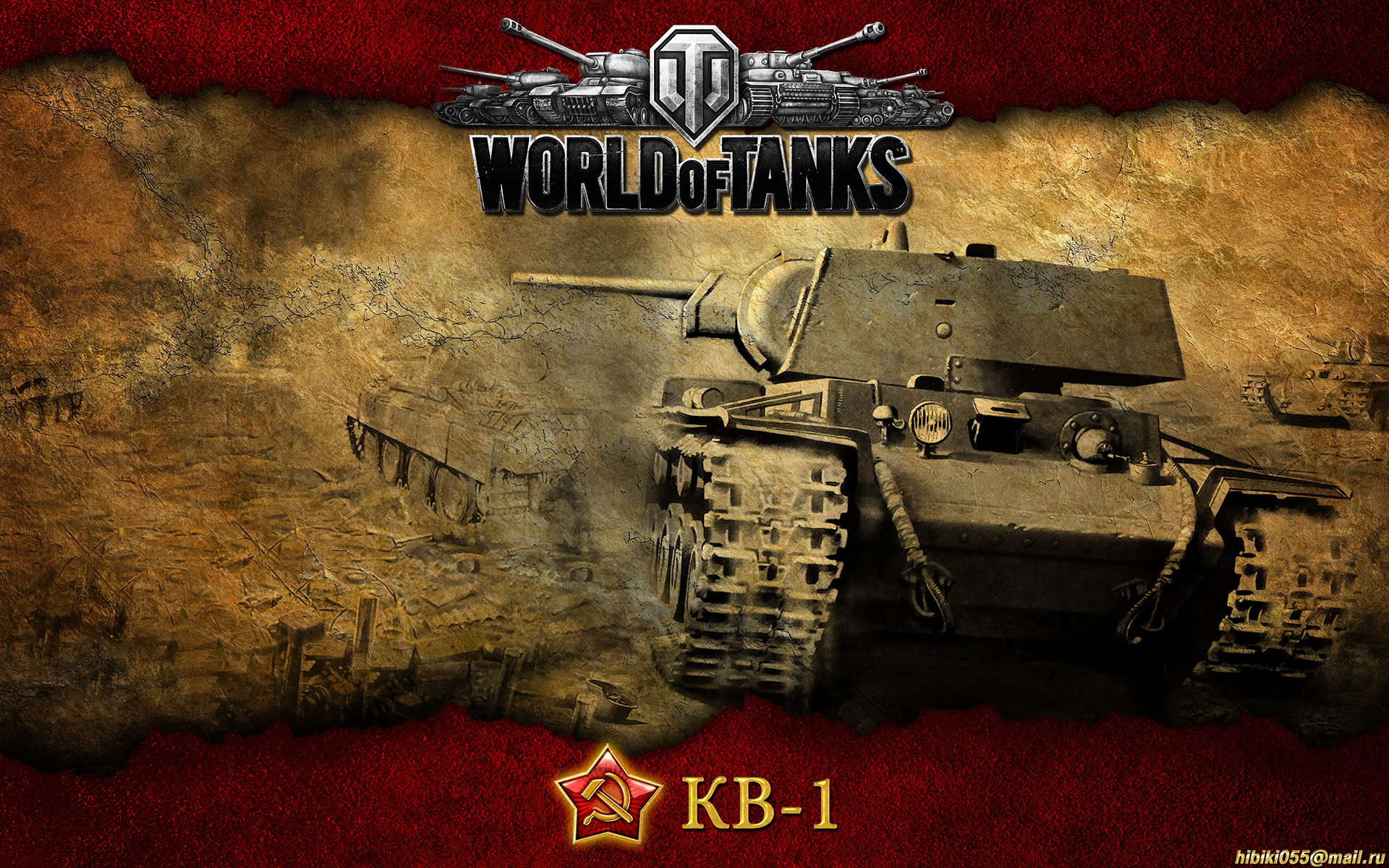 Картинки Мир танков, игра, wot, tank, ussr, kv-1 фото и обои на рабочий стол