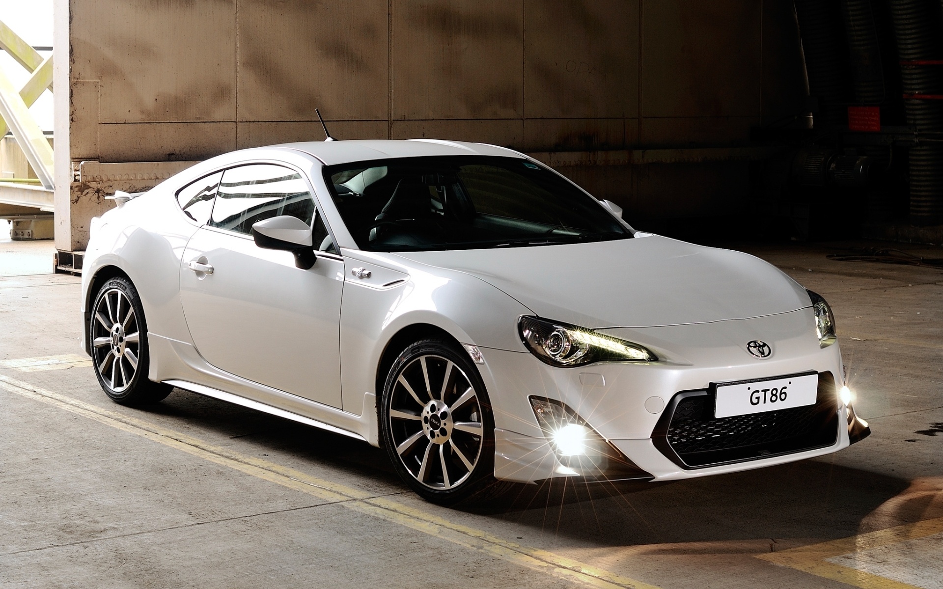 Картинки Toyota, trd, gt, coupe, 86, вид спереди фото и обои на рабочий стол