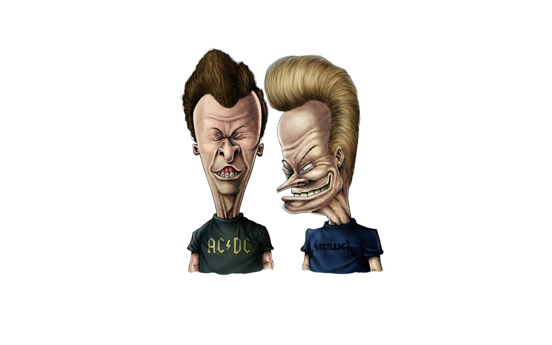 Картинки Beavis и butt-head, teens, highland, texas фото и обои на рабочий стол