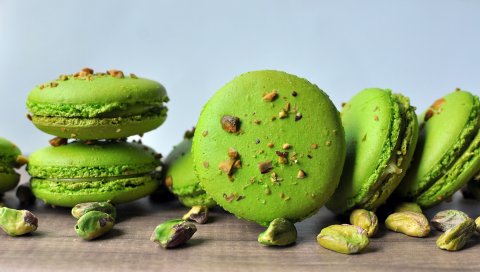 Печенье, макароны, фисташки, сладости