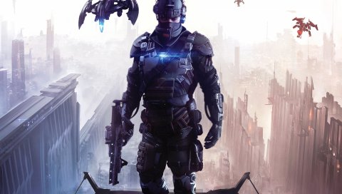 Killzone shadow fall, killzone, партизанские игры, компьютерные развлечения для сони, солдаты, оружие, военные, оборудование