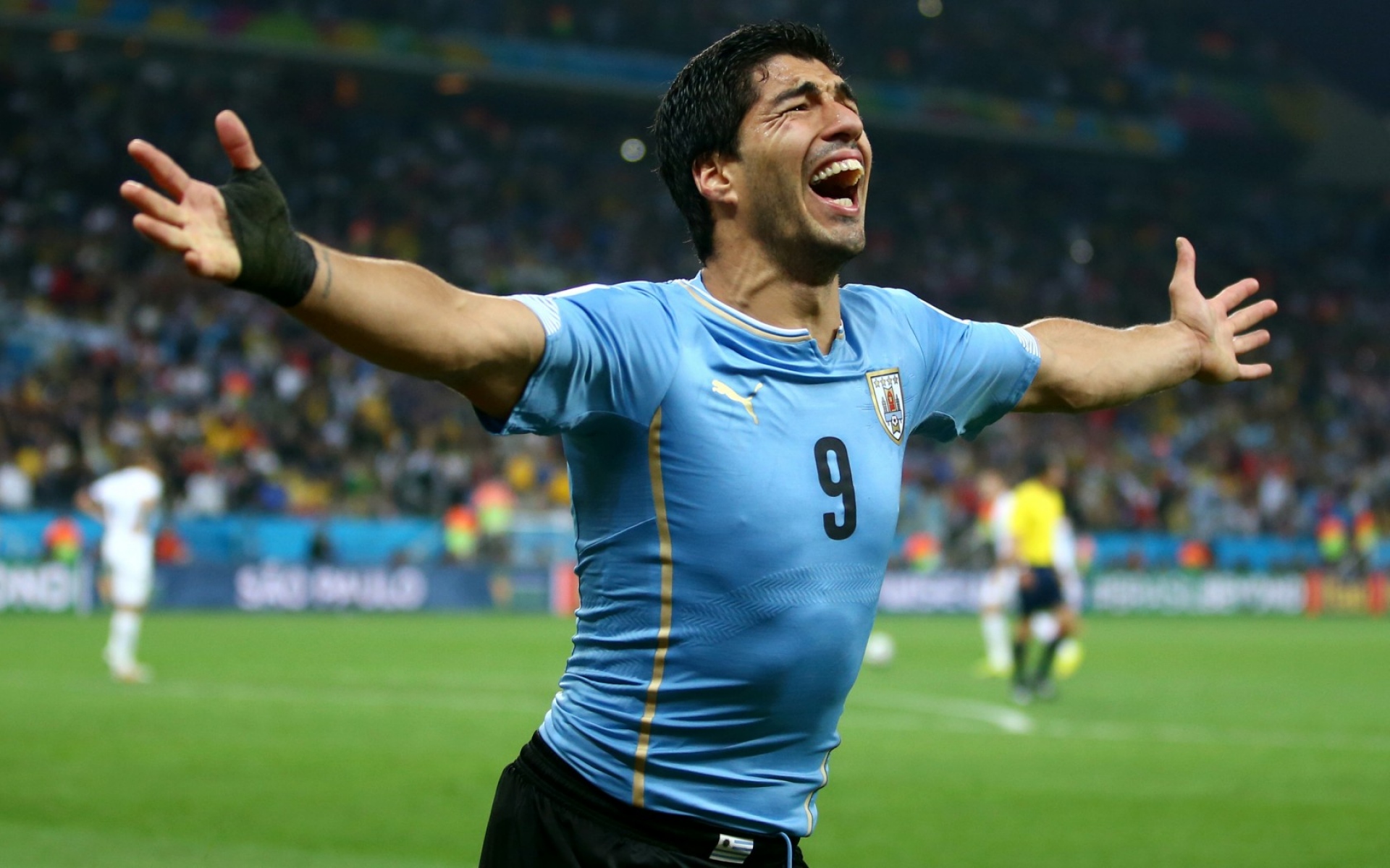 Картинки Luis suarez, uruguay, кубок мира 2014 фото и обои на рабочий стол