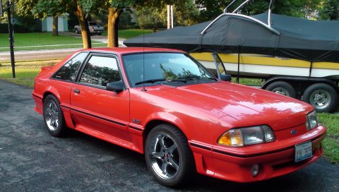 Ford, 1993, foxbody, mustang