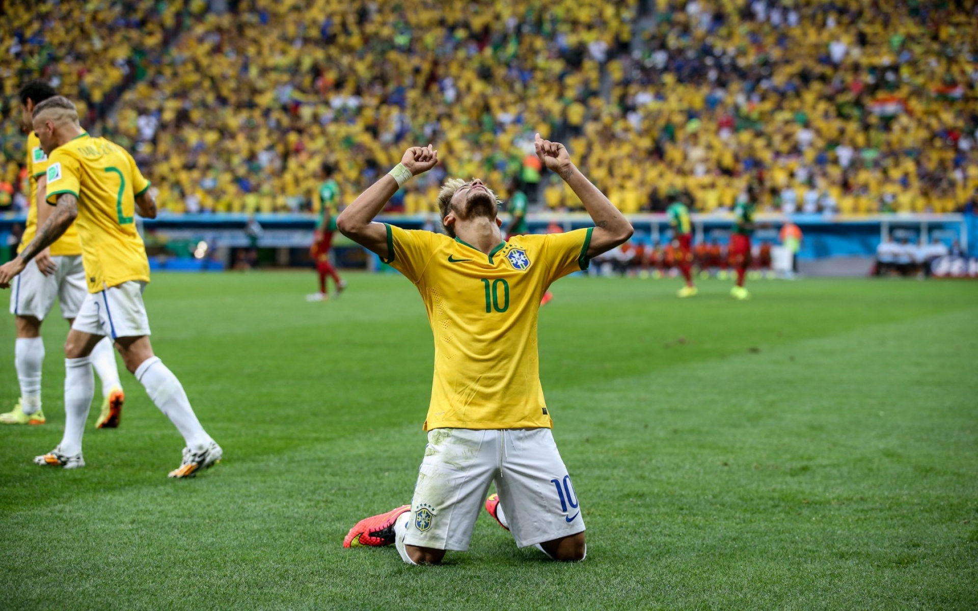 Картинки Neymar, fifa, футболист, футбол, кубок мира 2014, Бразилия фото и обои на рабочий стол