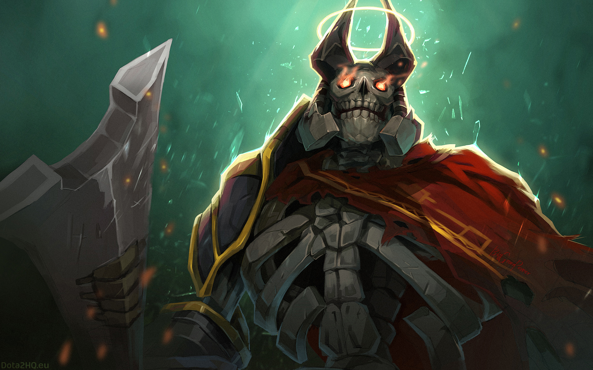 Картинки скелета короля, DOTA 2, ст фото и обои на рабочий стол