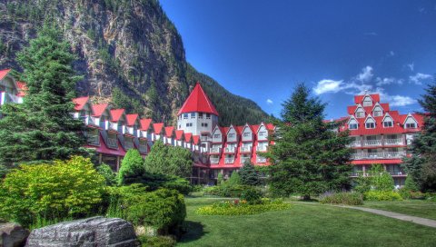 отель, Canmore, Канада, природа