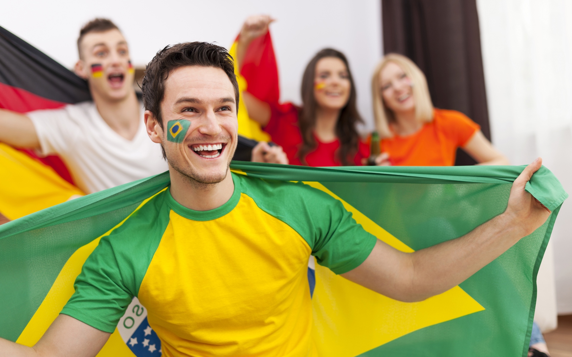 Картинки бразильские, фифа, Кубок мира, футбол, флаг, чемпионат фото и обои на рабочий стол