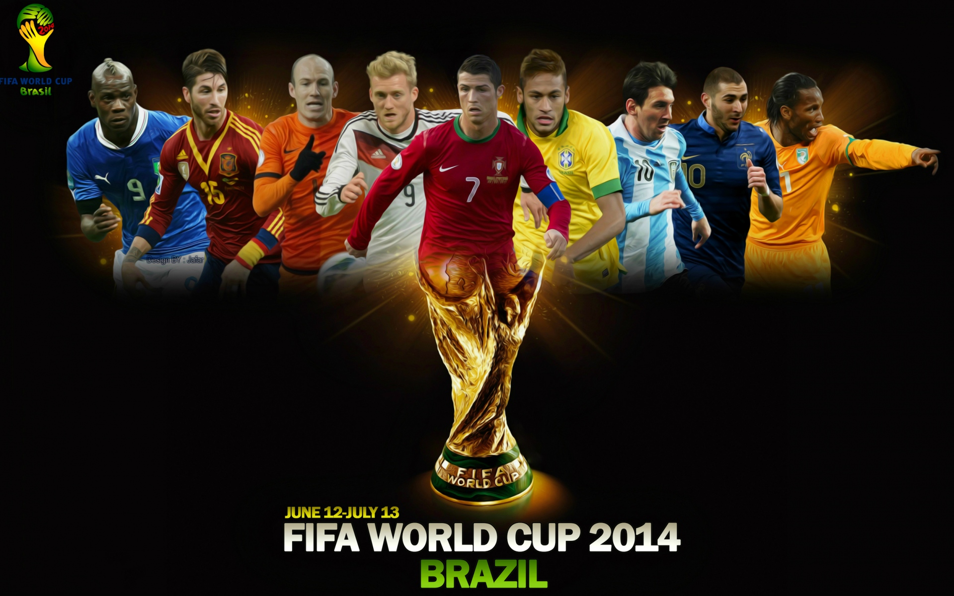 Картинки Чемпионат мира по футболу, Бразилия, 2014, футбол, Кубок мира, плакат фото и обои на рабочий стол