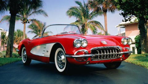 1960, CHEVROLET, корвет, авто