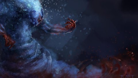 чертов Morphling, дота 2, художественные