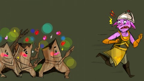 древен, timbersaw, DOTA 2, арт