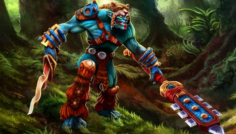 Huskar, дот 2, арт