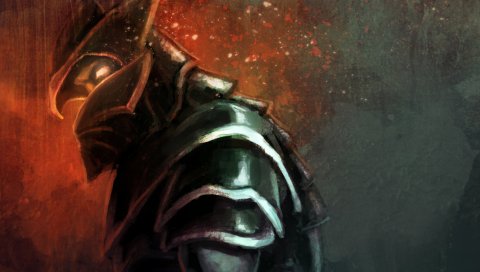 дракон просыпается,DotA 2, арт