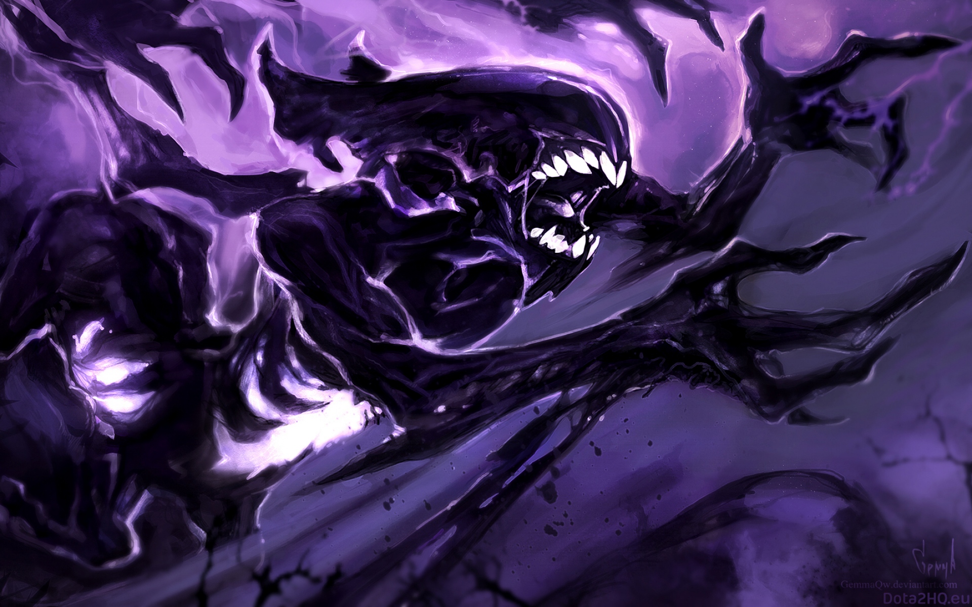 Картинки Бэйн, DOTA 2, художественные фото и обои на рабочий стол