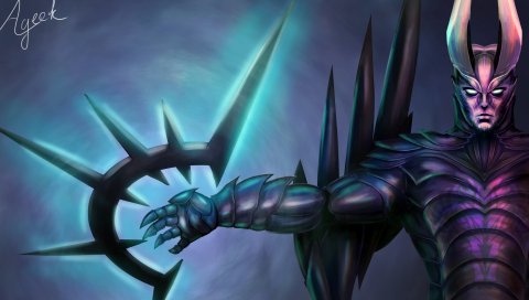 Terrorblade, DOTA 2, искусство