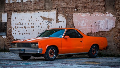 автомобиль, Chevrolet El Camino, улица, ретро