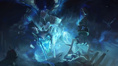 Визаж, DOTA 2, искусство