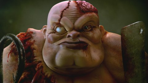 Pudge, дота 2, искусство, оказывать