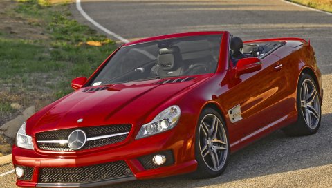 Mercedes SL 63 AMG, мерседес, конвертируемые