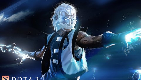 Zeus, дота 2, искусство