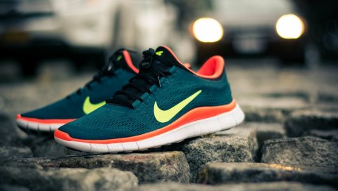Найк ID х бродячий кроссовок бесплатно 3.0, цвет вокруг NYC, Nike, кроссовки