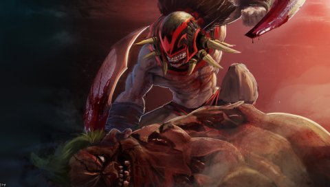 Bloodseeker, коротышка, дота 2