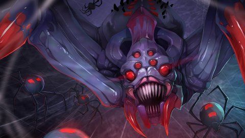 Broodmother, DOTA 2, искусство