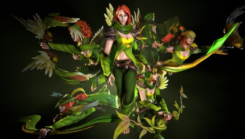 наборы WinDRunneR, DOTA 2, 3d искусства