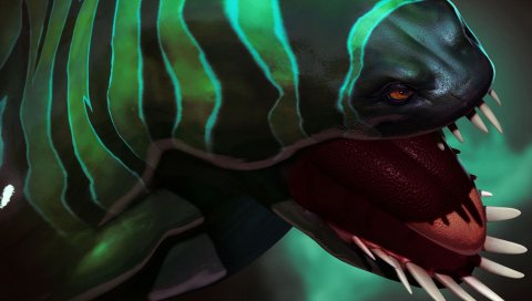 Tidehunter, дота 2, 3d искусства
