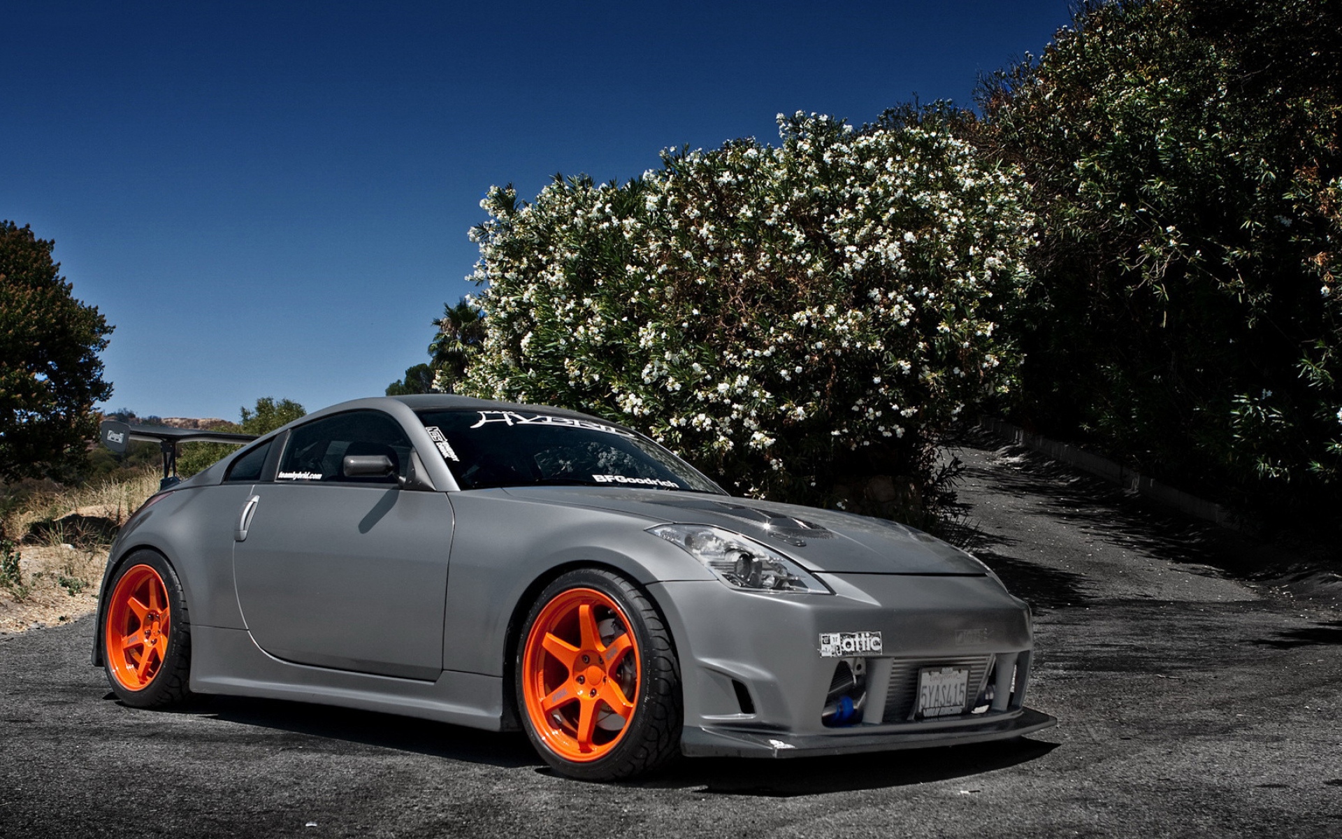 Картинки Nissan, 350z, тюнинг, автомобиль фото и обои на рабочий стол
