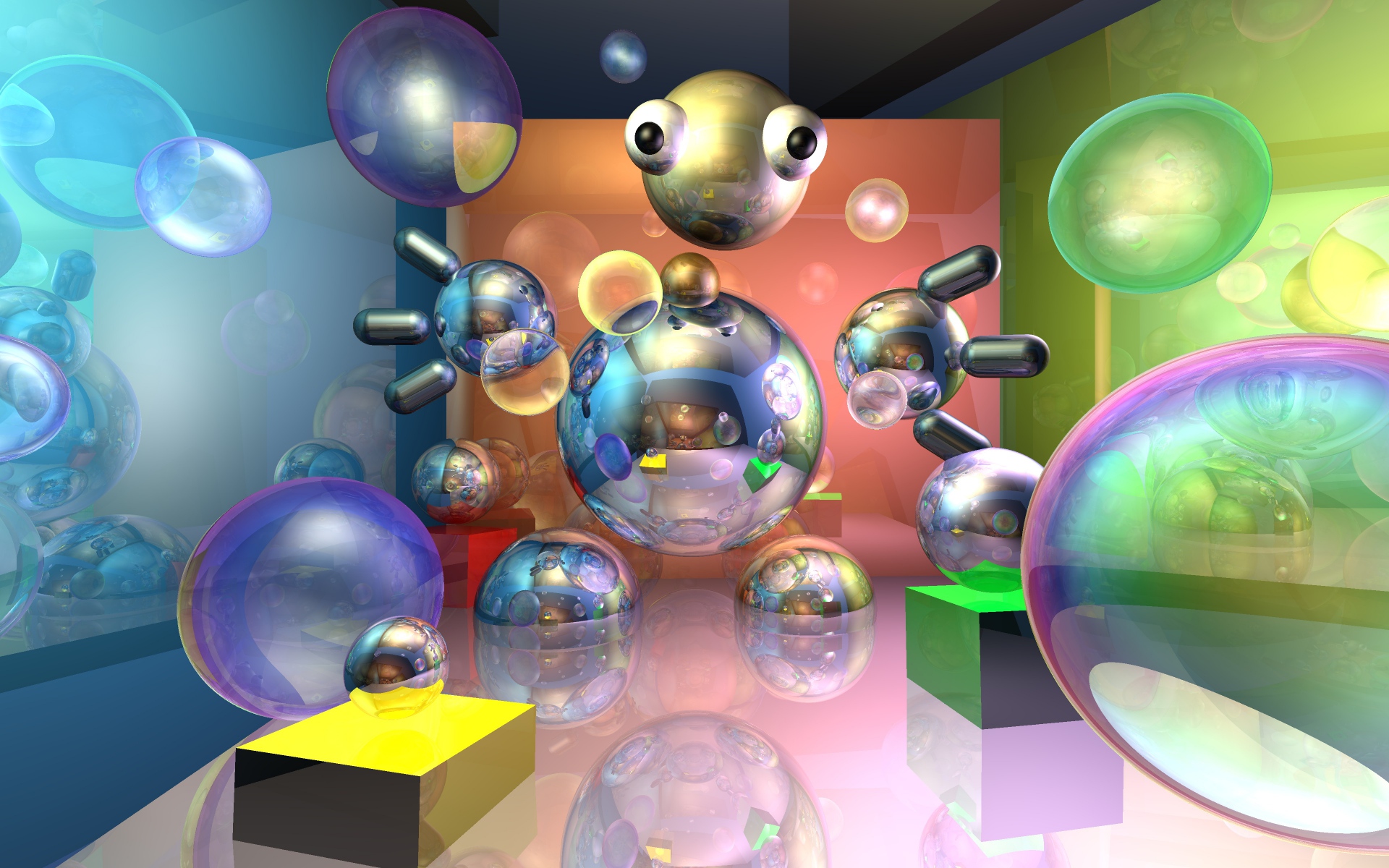 Картинки vsugrov, 3d, единство, Raytracer фото и обои на рабочий стол