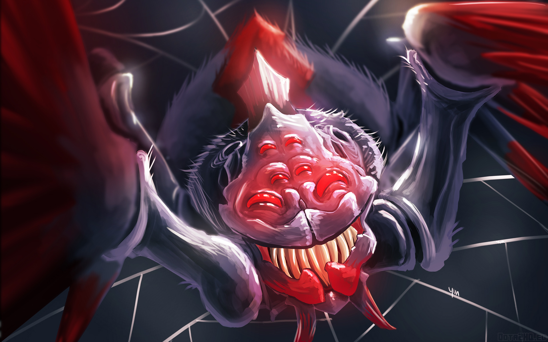 Картинки Broodmother селфи, Broodmother, дота фото и обои на рабочий стол