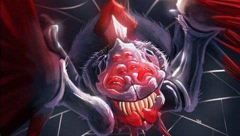 Broodmother селфи, Broodmother, дота