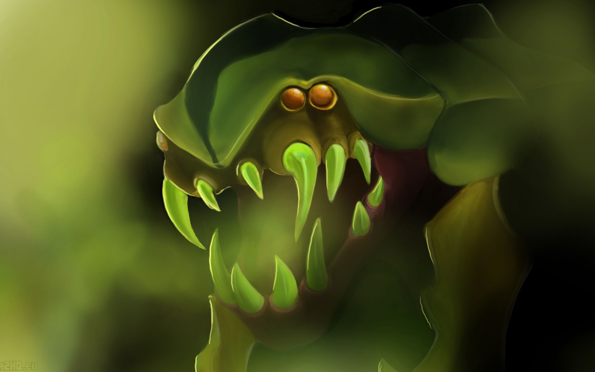 Картинки Lesale deathbringer, venomancer, dota 2, art фото и обои на рабочий стол