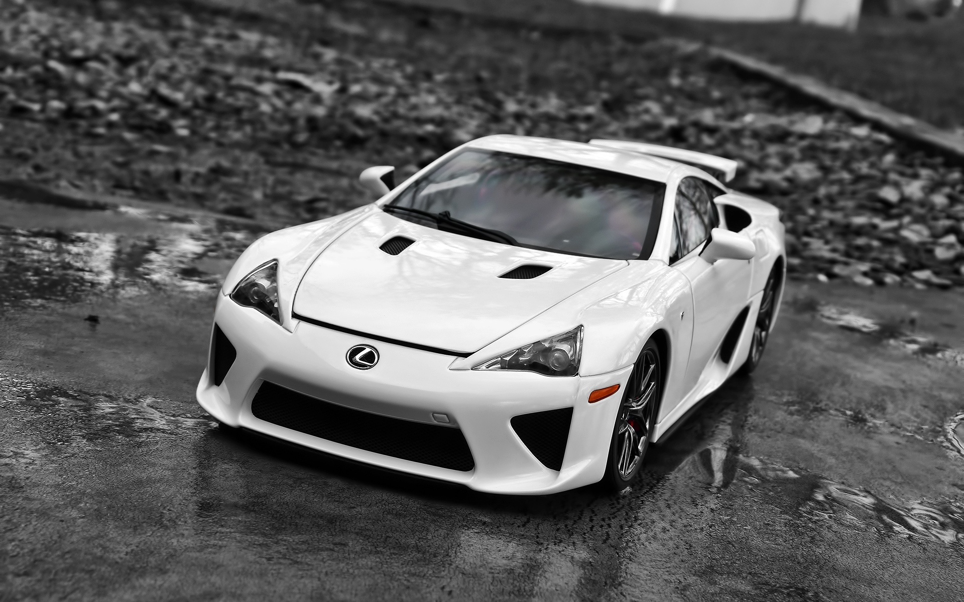 Картинки Lexus lfa, суперкар, белый, вид спереди, лекс фото и обои на рабочий стол