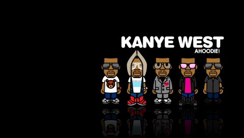 Kanye west, музыка, изображение, хип-хоп