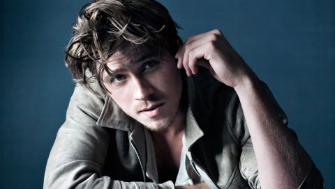 Garrett hedlund, мужчина, актер, взгляд, куртка