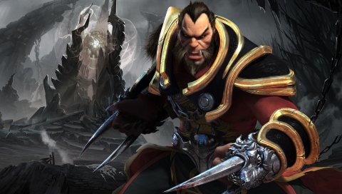 Banehallow, dota 2, ликантроп, 3d, искусство