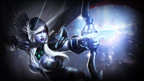 Traxex, dota 2, дроу-рейнджер
