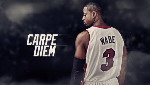 Dwyane wade, баскетболист, miami heat, 3, nba