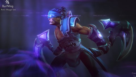 Anti-mage, dota 2, набор для горения