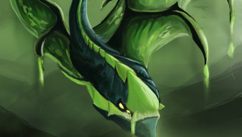 Viper, netherdrake, hd art, dota 2