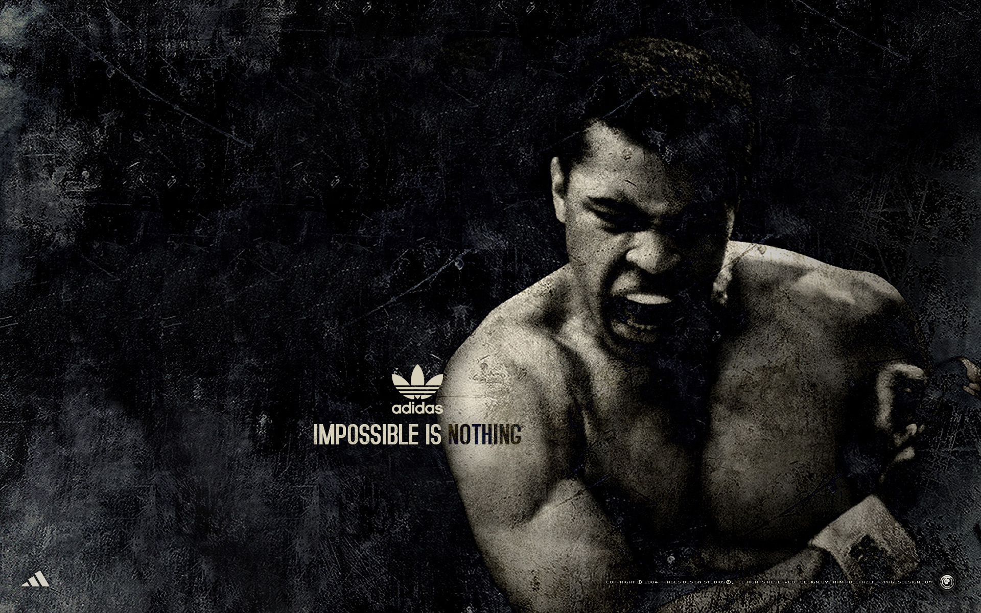 Картинки Muhammad ali, боксер, спорт, adidas фото и обои на рабочий стол