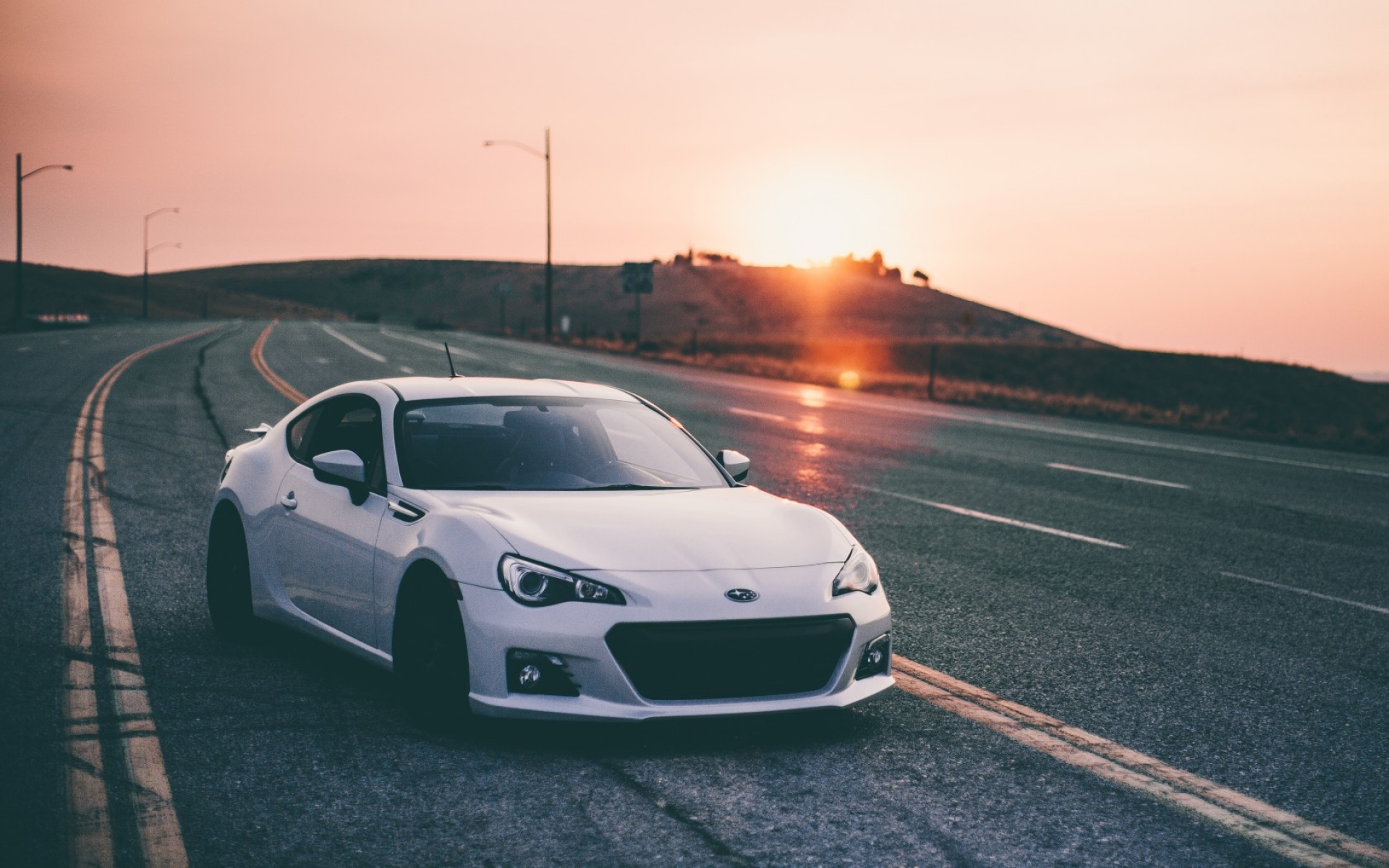 Картинки Subaru brz, subaru, cars, sunset фото и обои на рабочий стол