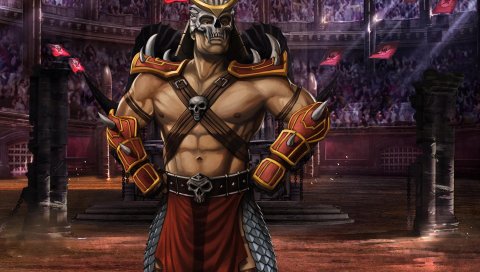 Смертный комбат, shao kahn, mk 9, арена