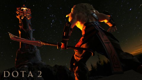 Juggernaut, dota 2, 3d render