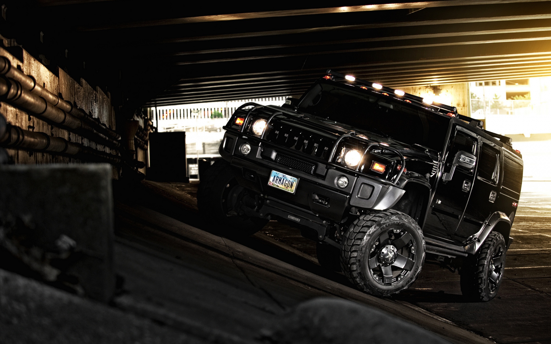 Картинки Hummer, h2, черный, внедорожник, черный, suv фото и обои на рабочий стол