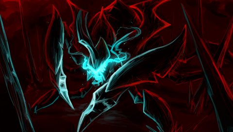 Nyx assassin, эскизное искусство, dota 2