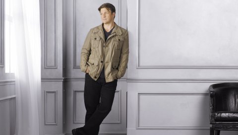 Nathan fillion, актер, комната
